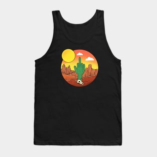 Nature middle finger Tank Top